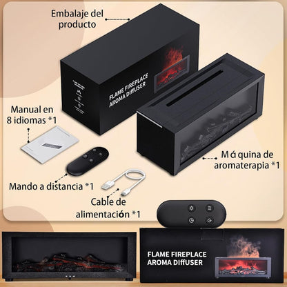 Humidificador Chimenea Relajante