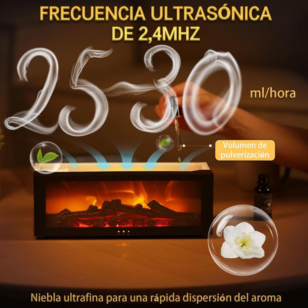 Humidificador Chimenea Relajante