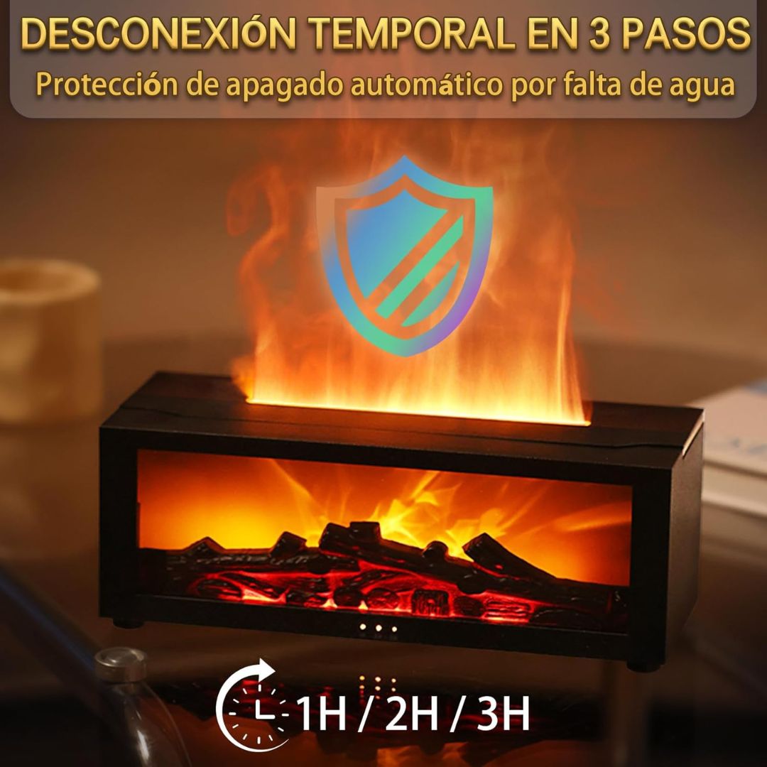 Humidificador Chimenea Relajante